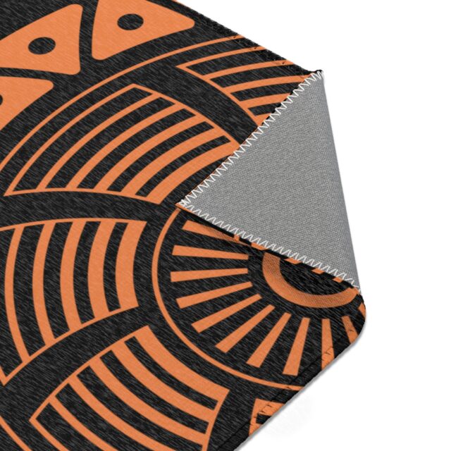 Anyanwu Collection Area Rug - Noir