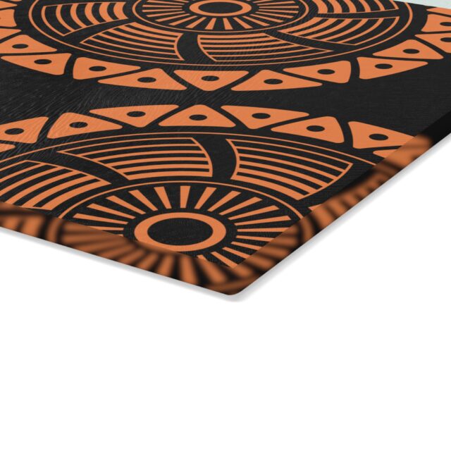 Anyanwu Glass Cutting Board - Noir