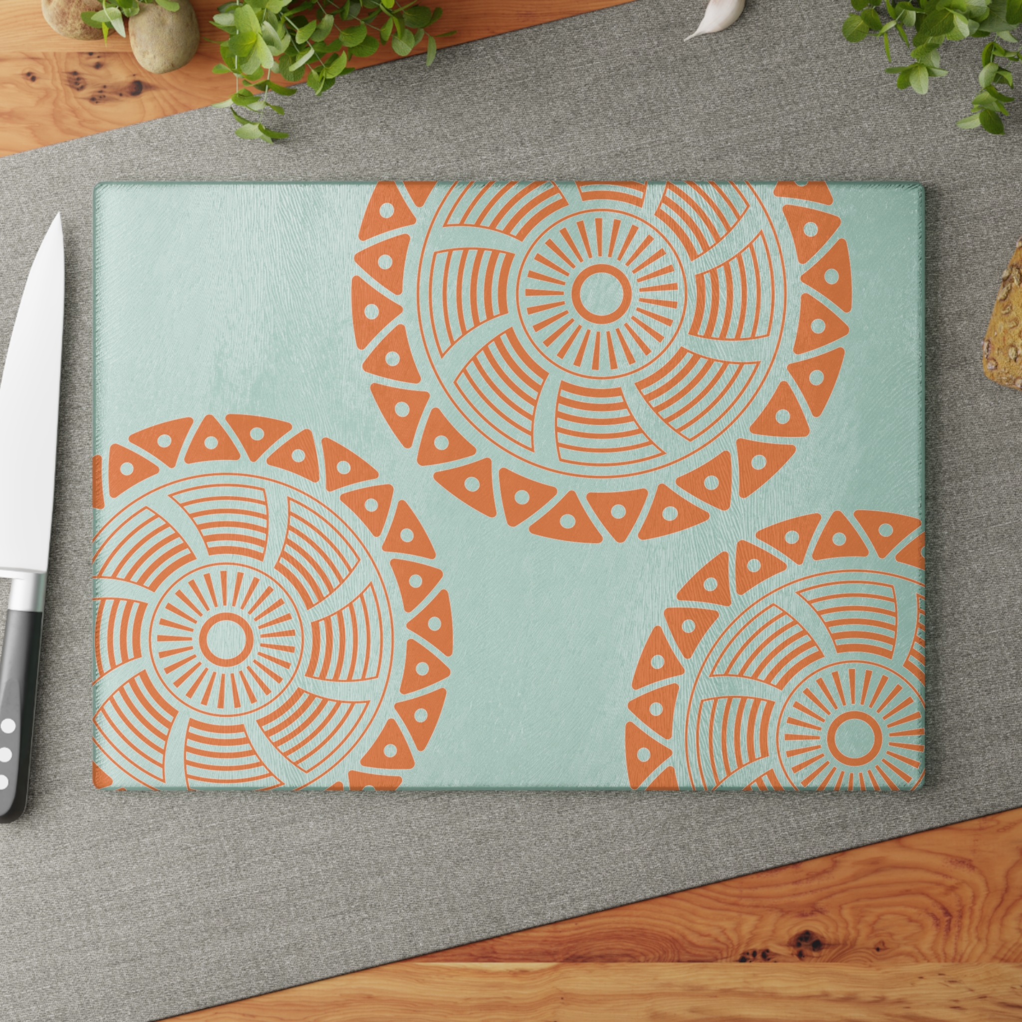 Anyanwu Glass Cutting Board Snowdrift Anyanwu Glass Cutting Board Snowdrift