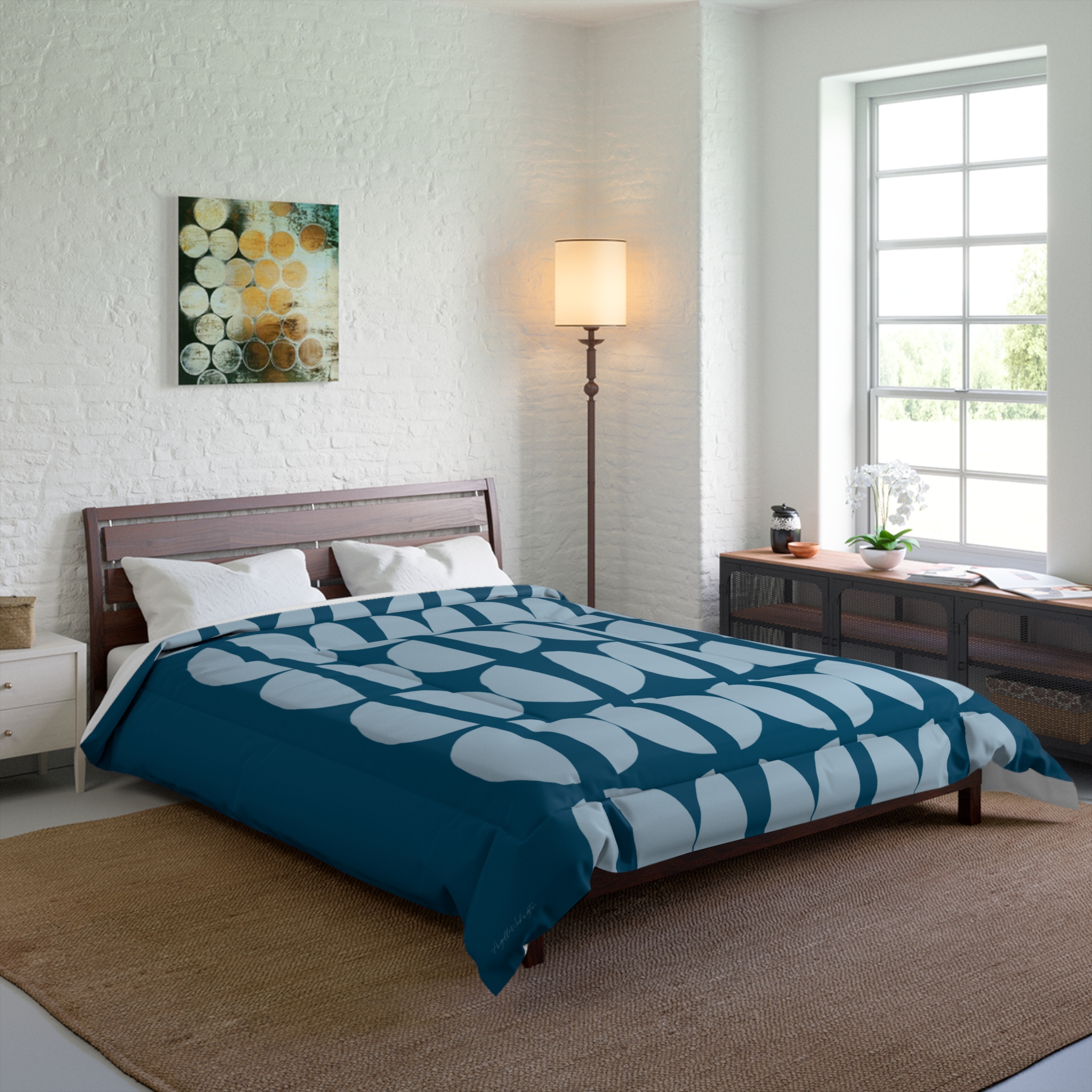 Cowrie Collection Comforter in Sea and Sky Cowrie Collection Comforter in Sea and Sky